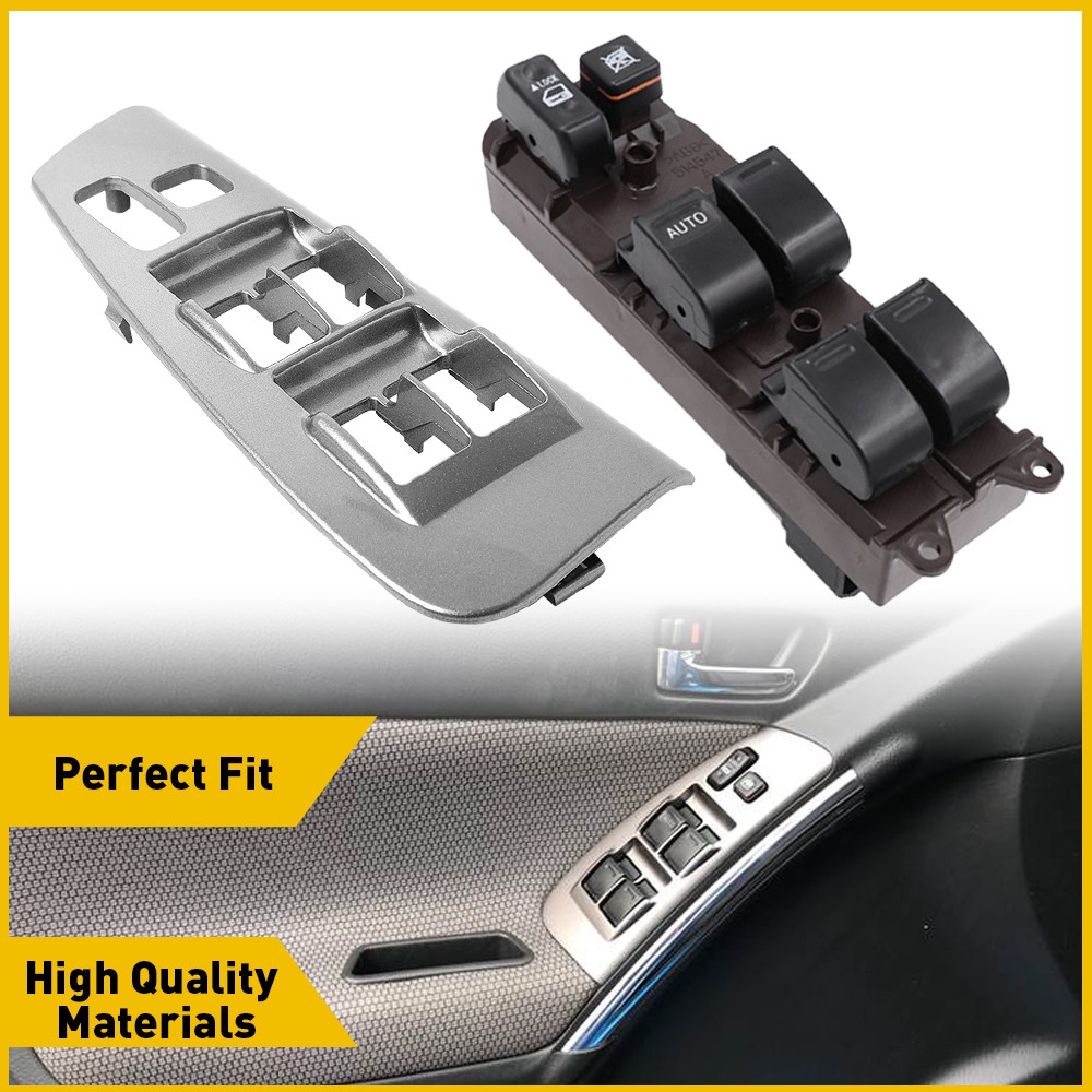 For 03-2008 TOYOTA MATRIX DRIVER MASTER POWER WINDOW SWITCH CONTROL + BEZEL SET