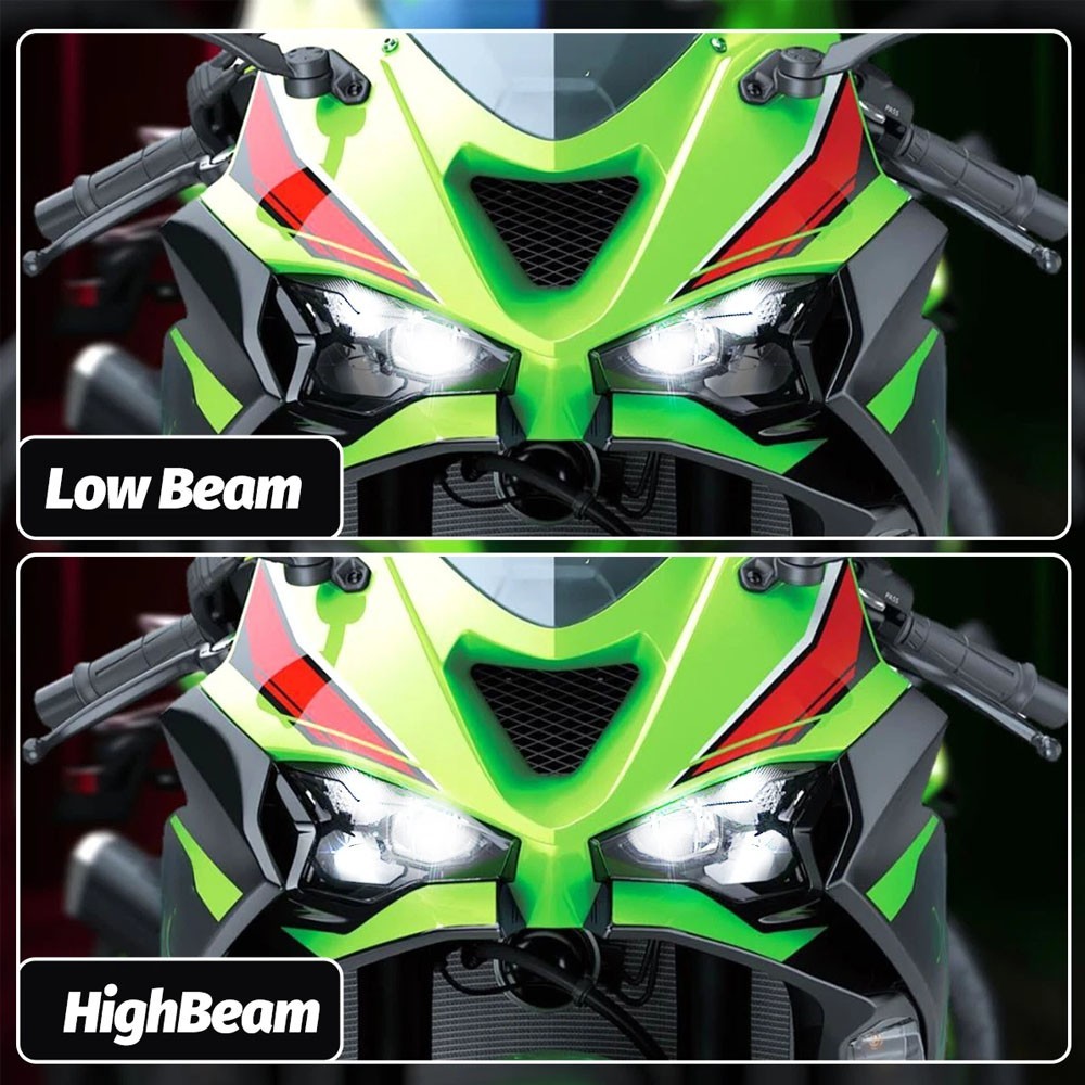 LED Front Headlight Assembly Fit For Kawasaki Ninja ZX6R 2024 2025 ZX636 Ninja