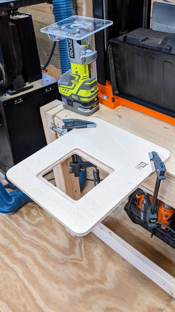 Quick Mount Router Base! Fits 6" Pixels to Prototype Router Plates!
