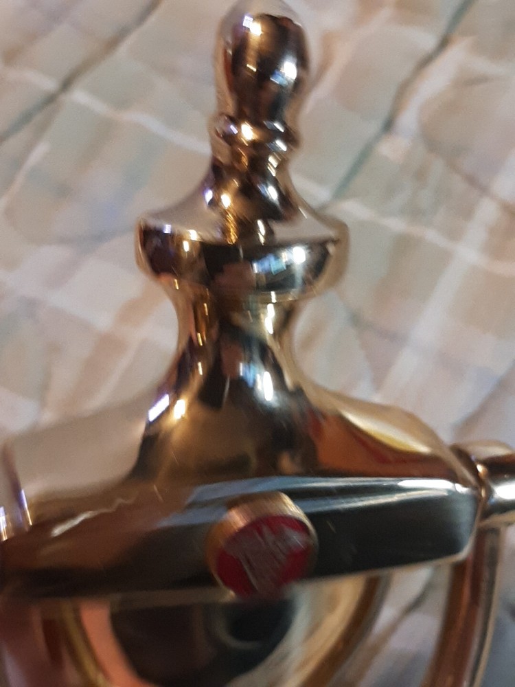 Polished Brass door knocker With LOGO