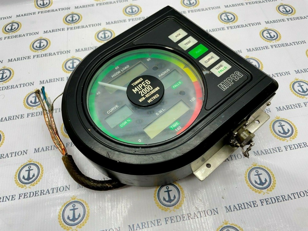 AANDERAA MIPEG 2000 Computerised Load Indicator Crane Monitoring System Safe