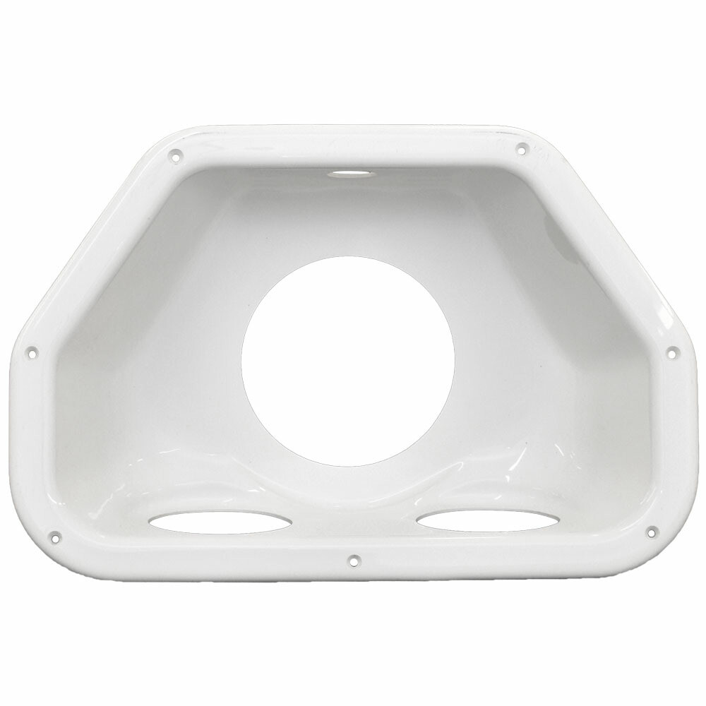 Chaparral Boat Blank Speaker Panel | w/ Cup Holders Off White Plastic