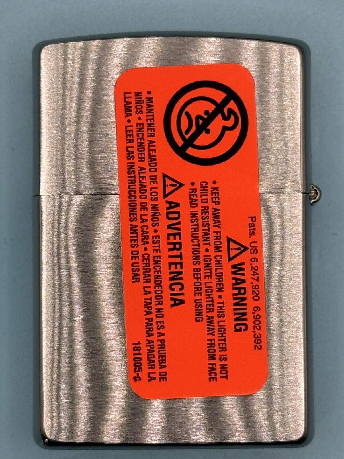 James Bond 007 For Your Eyes Only Chrome Zippo Lighter NEW In Box Rare