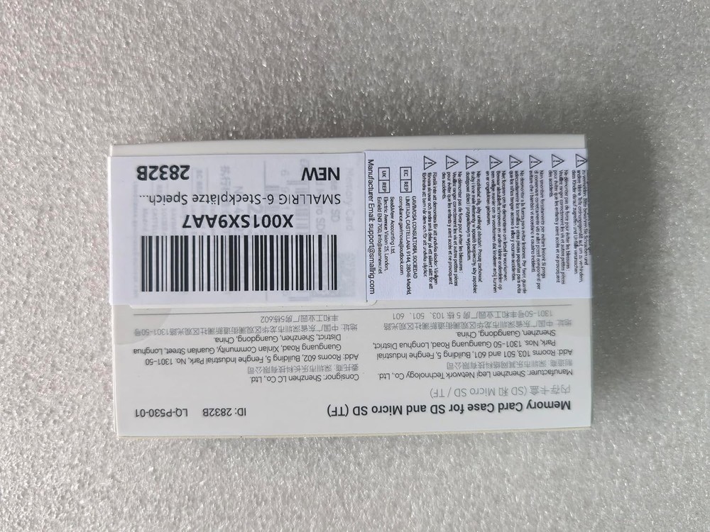 Durable Memory Card Storage Solution - 3 SD & 6 Micro SD Capacity, 2832B