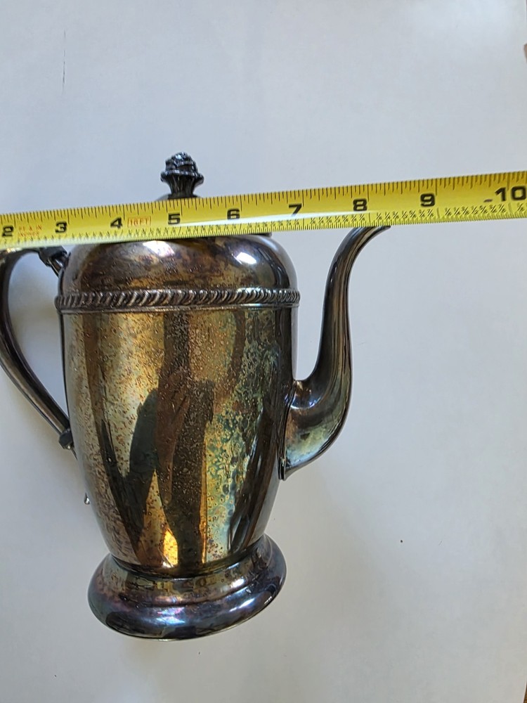Wm Rogers Silver-Plated Coffee Pot