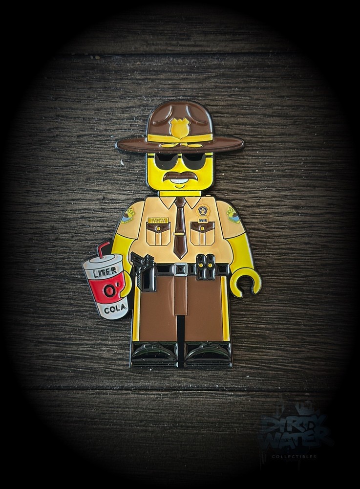Super Troopers Lego Inspired Trooper Rodney Farva