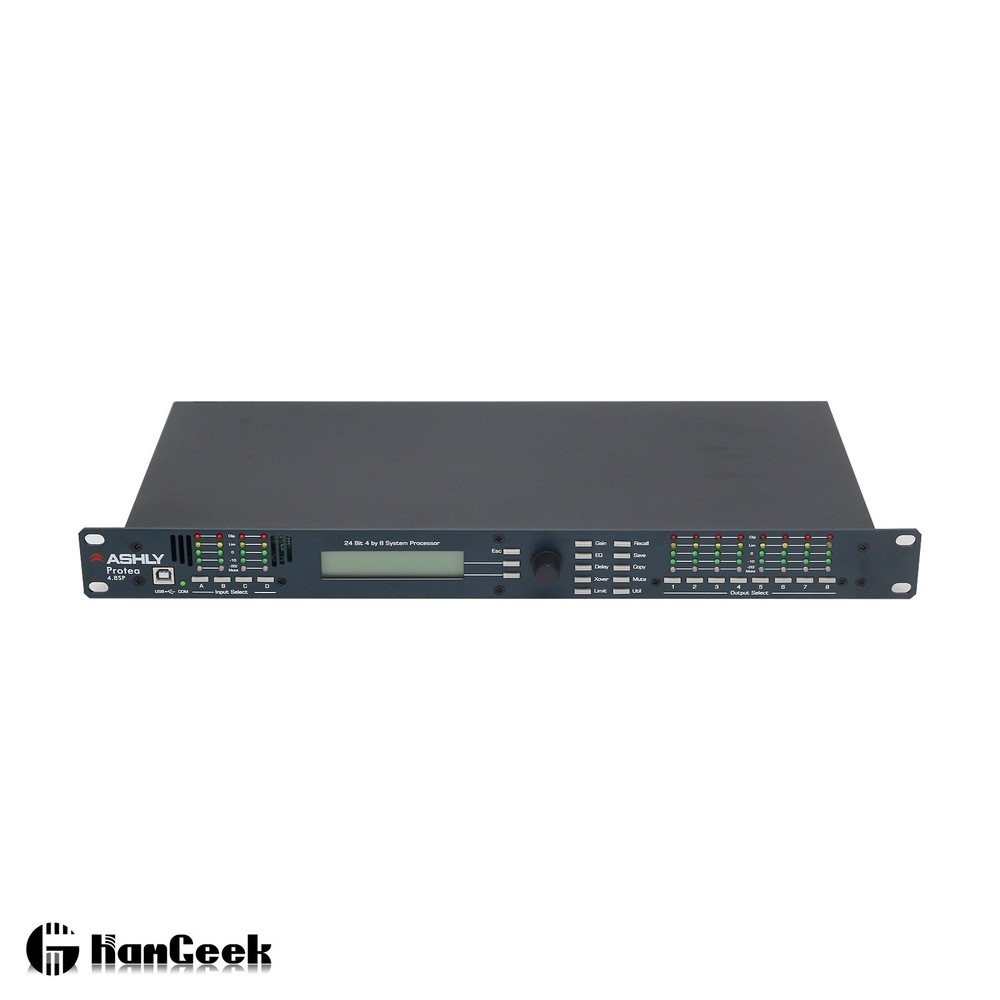 4.8SP Digital DSP Audio Processor 4 Input 8 Output Pro Sound System 110V/220V