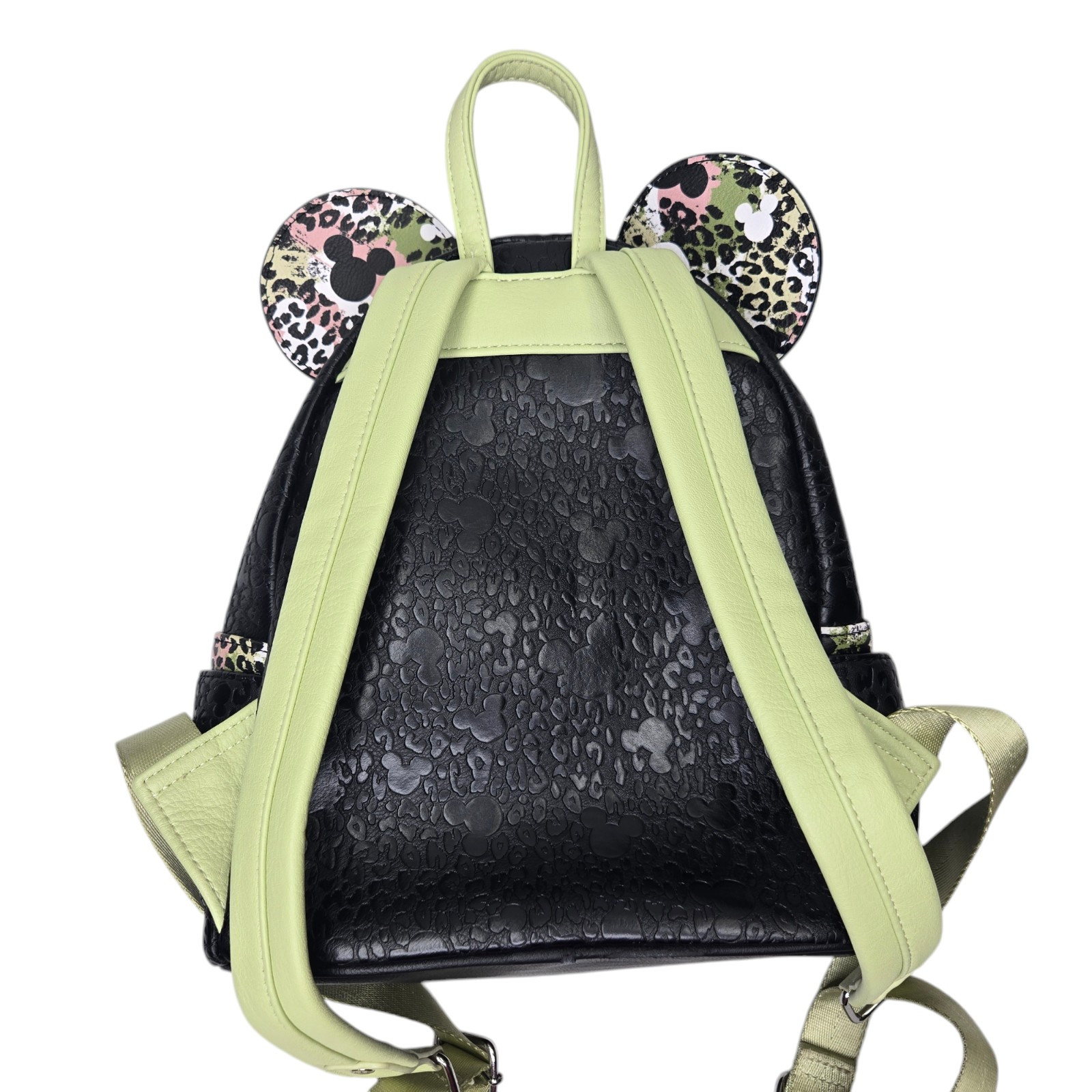 Disney Parks Loungefly Animal Kingdom Camouflage Minnie Mini Backpack w/ ears