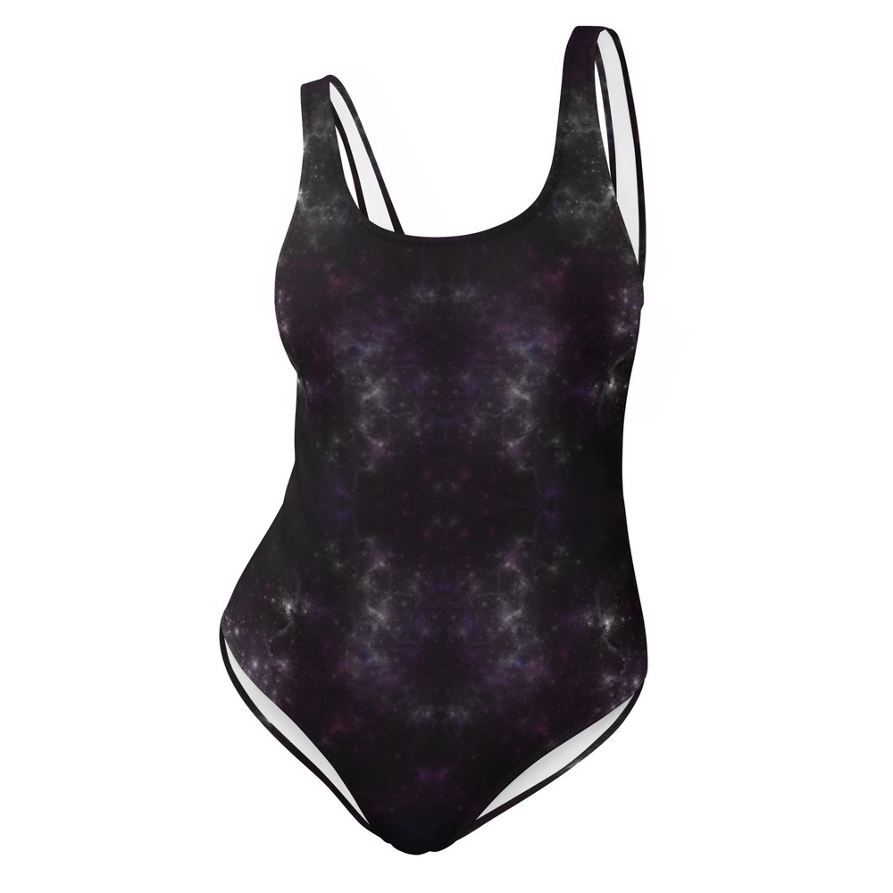 interstellar print | one-piece swimsuit