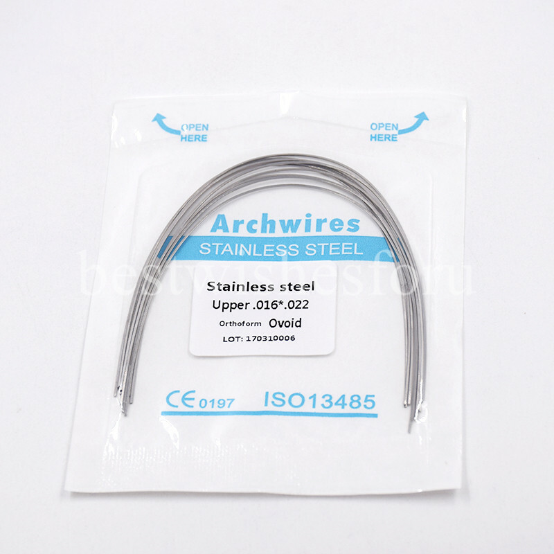 Dental Orthodontic Stainless Steel Arch Wire Rectangular Square/Ovoid/Natural