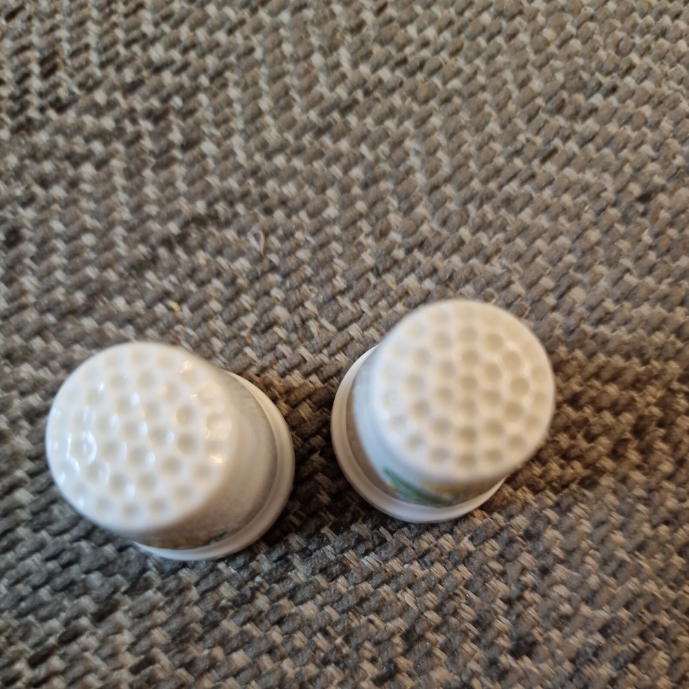 Flower Thimbles suitable for collectors.