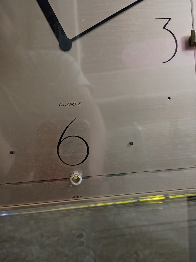 Vintage Seiko Square Wall Clock