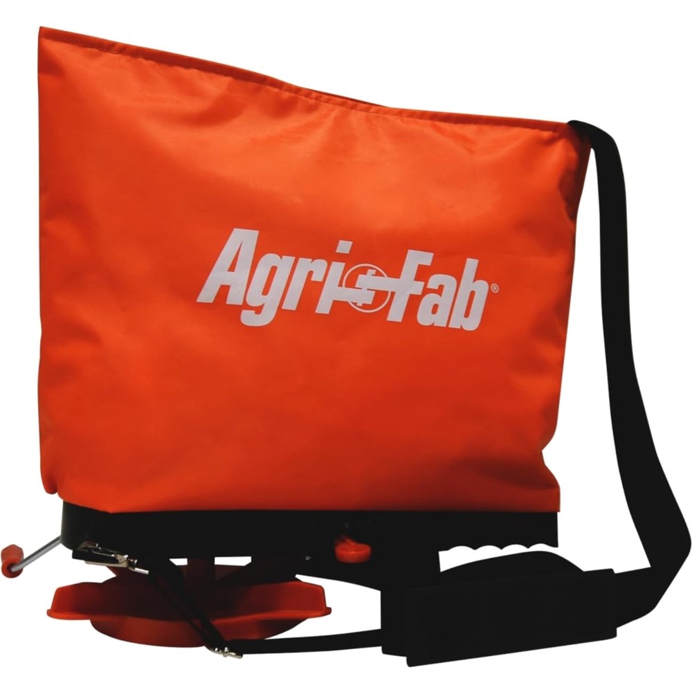 Efficient Handheld Bag Seeder Spreader with Rear Baffle for Easy Element Control