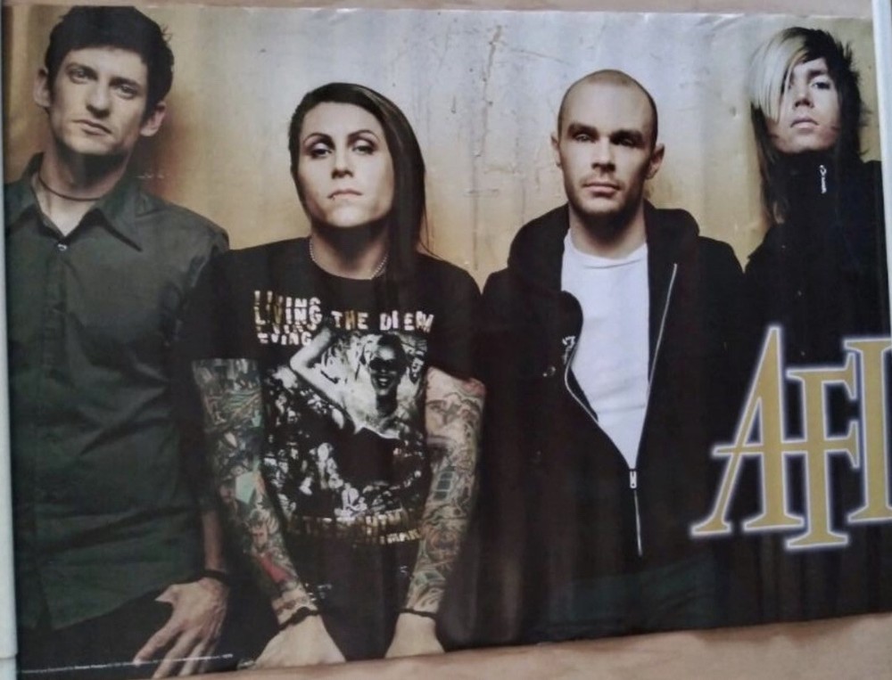 AFI - DECEMBER UNDERGOUND POSTER 34”x22” Davey Havok 2006 Scorpio Poster #1275