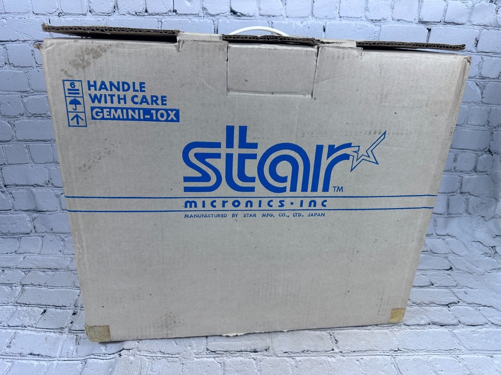Star Micronics Gemini 10X Dot Matrix Printer GOOD WORKING COND. SEE *VIDEO*