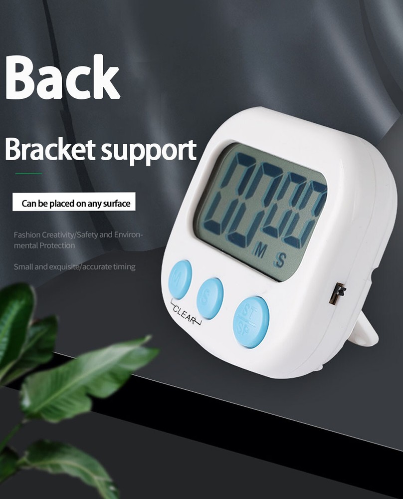 Digital Timer for Cooking, Egg Timer, Cute Magnetic Desk Timers for Classroom