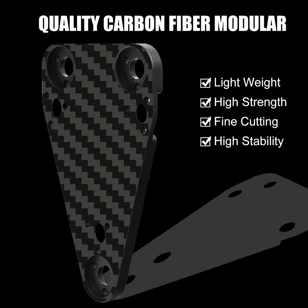 Holster Adapter, Cross Platform Conversion Kit, Molle Carbon Fiber Modular