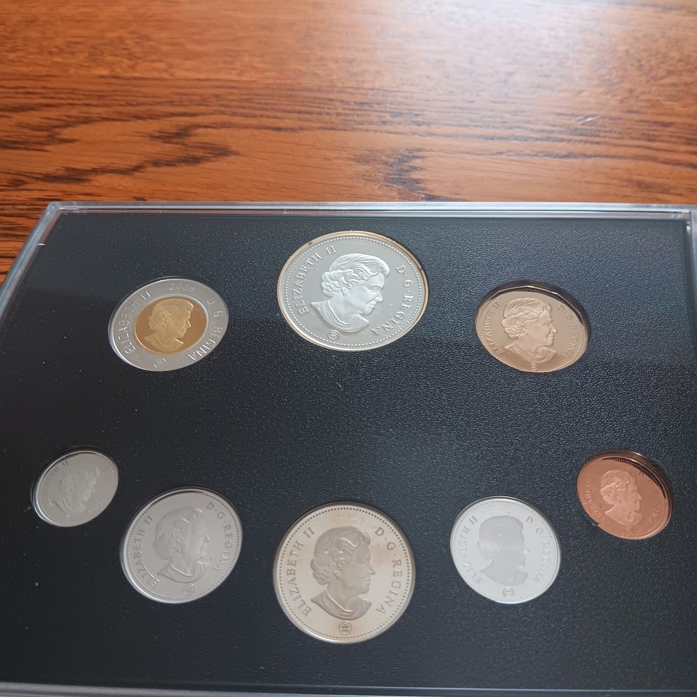 2008 Canadian Proof Set With Silver Coins