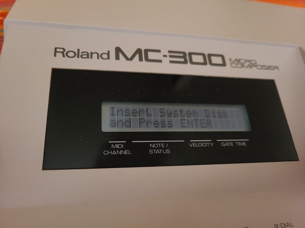 Roland MC-300 MICRO COMPOSER Midi Sequencer MC300 Advanced Manual Quick Table