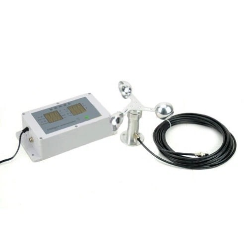 220V Smart Digital Anemometer - Wind Speed Meter with Cup Sensor for Weather-