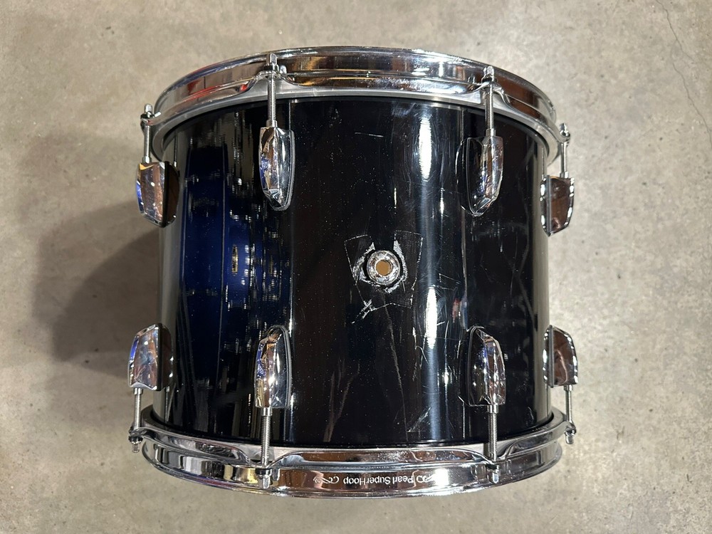 14" Pearl Studio Session CLASSIC Rack Tom BLACK 10x14 OptiMount MINTY!! #BL2