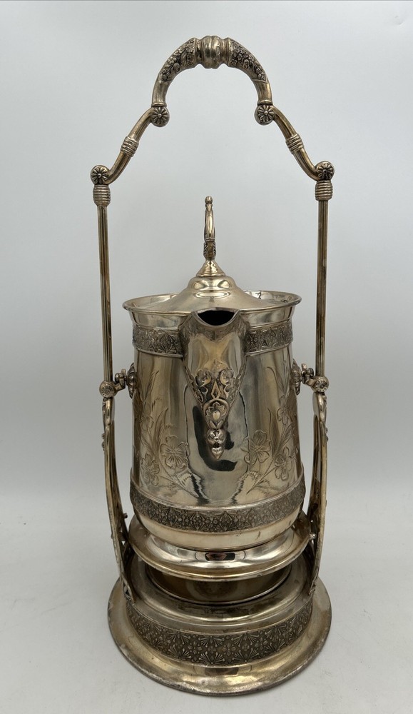 Vintage Victorian Style Tipping Water / Coffee Pot - Read Description