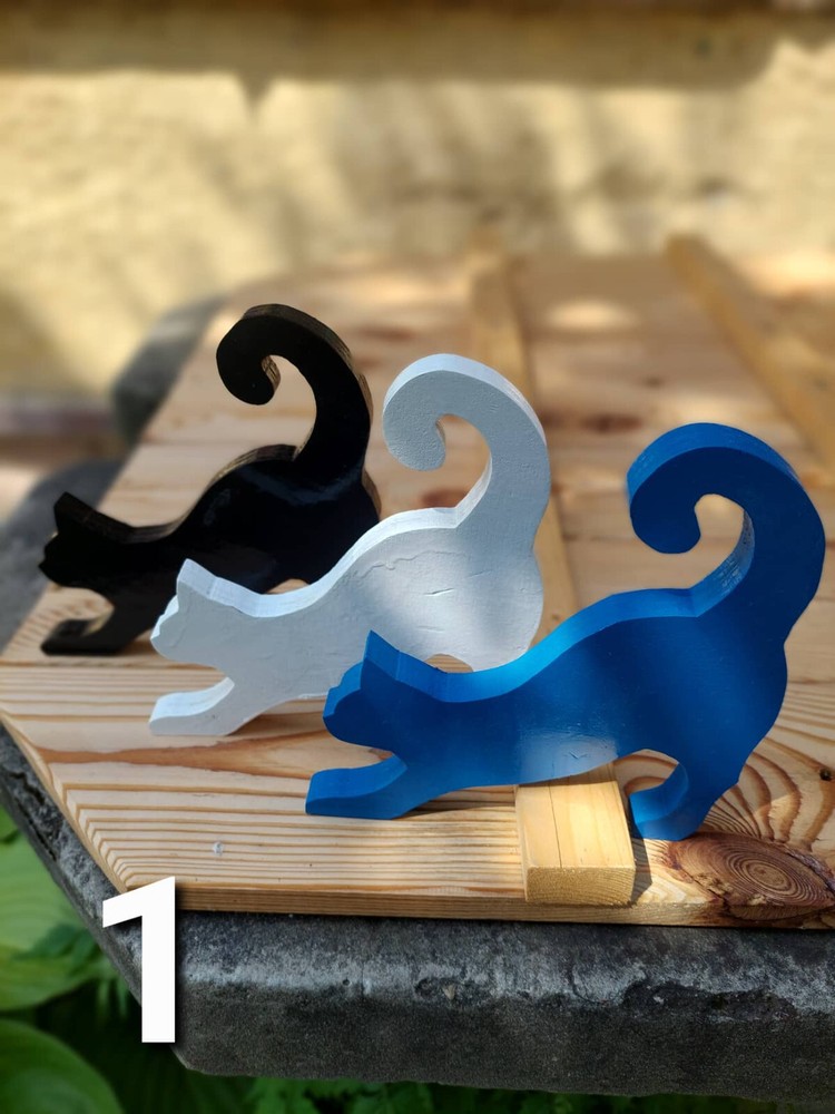 Wooden Cat