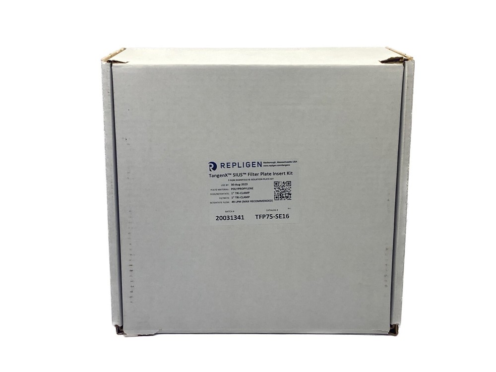 NEW Repligen 49LPM TangenX SIUS FILTER PLATE INSERT KIT TFP75-SE16