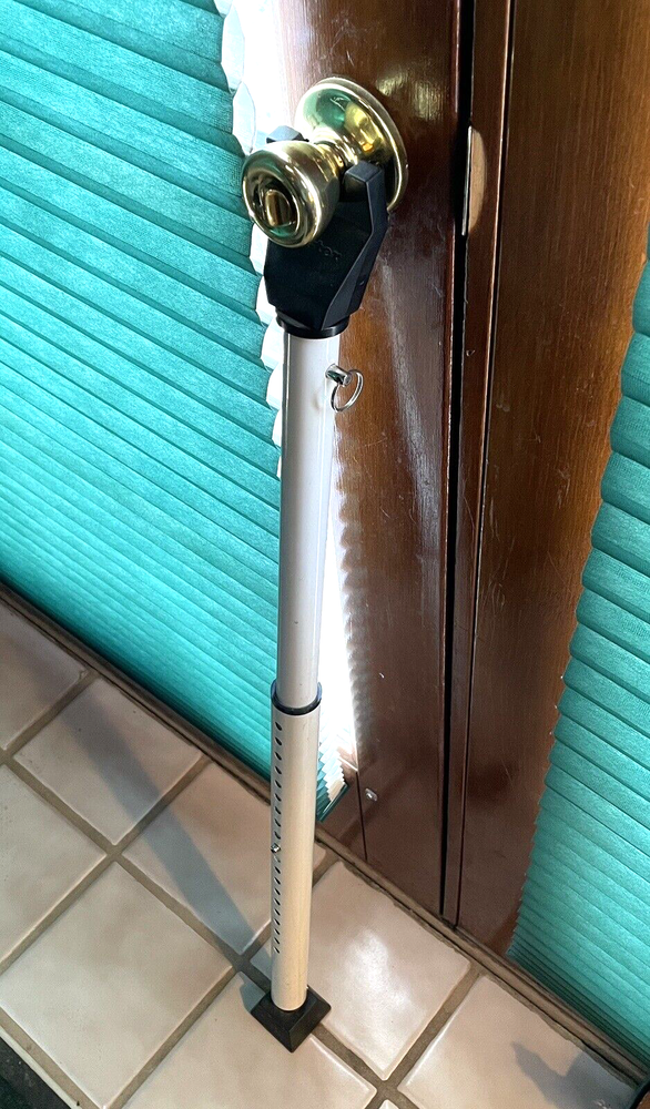 Master Lock Security Bar for Doors Adjustable Length