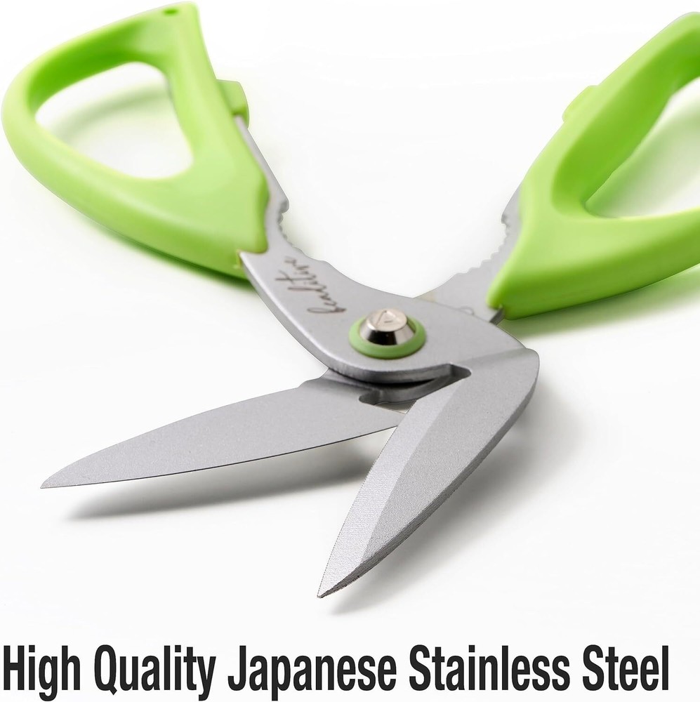 Beaditive Heavy Duty Multipurpose Angled Craft Scissors 7" - Japanese...