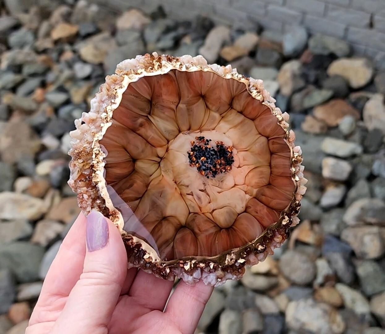 Small CHUNKY Live Edge Coaster Silicone Mold AU