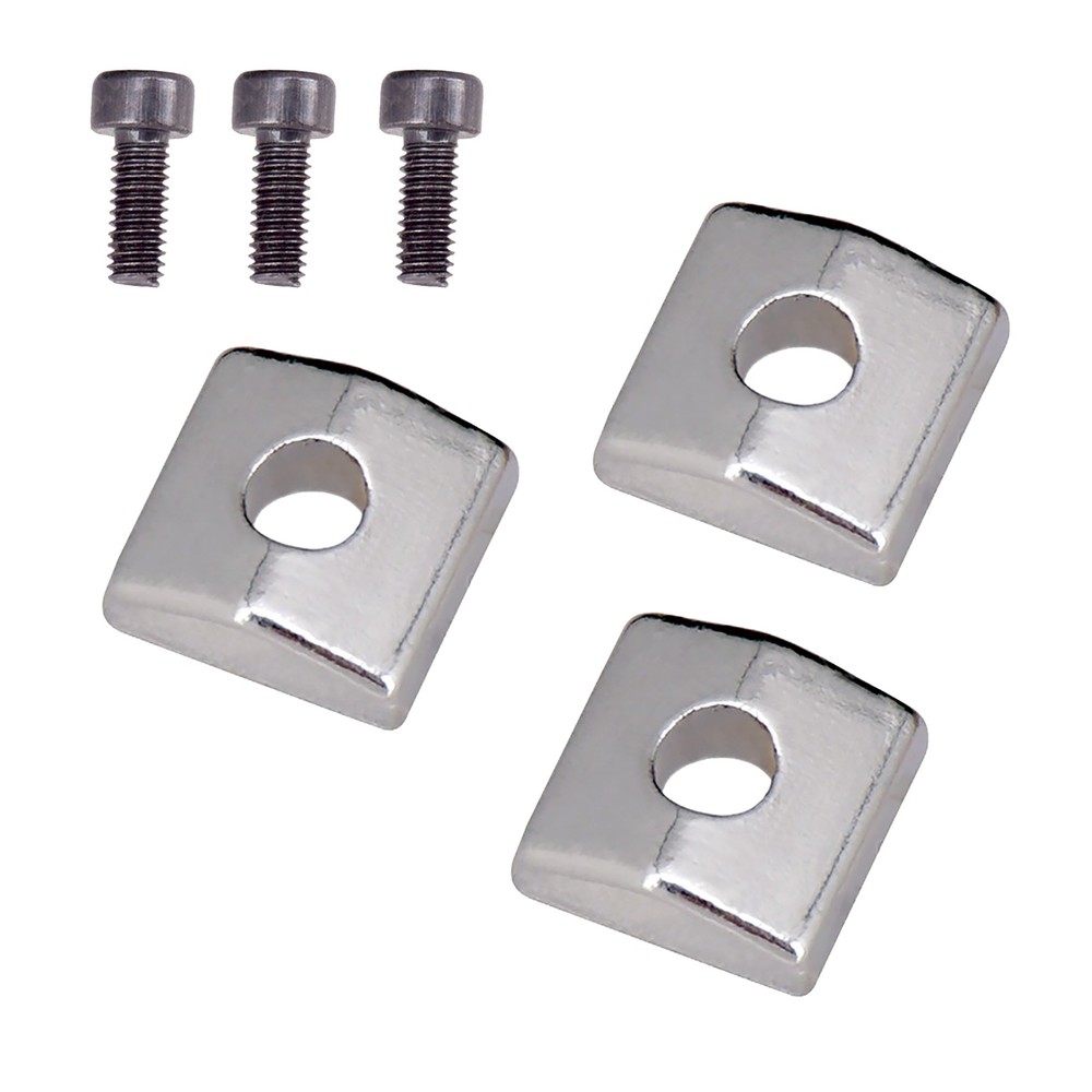 3 Set Nut Blocks & Screws For Electric Guitar Tremolo Bridge Strings Locking;