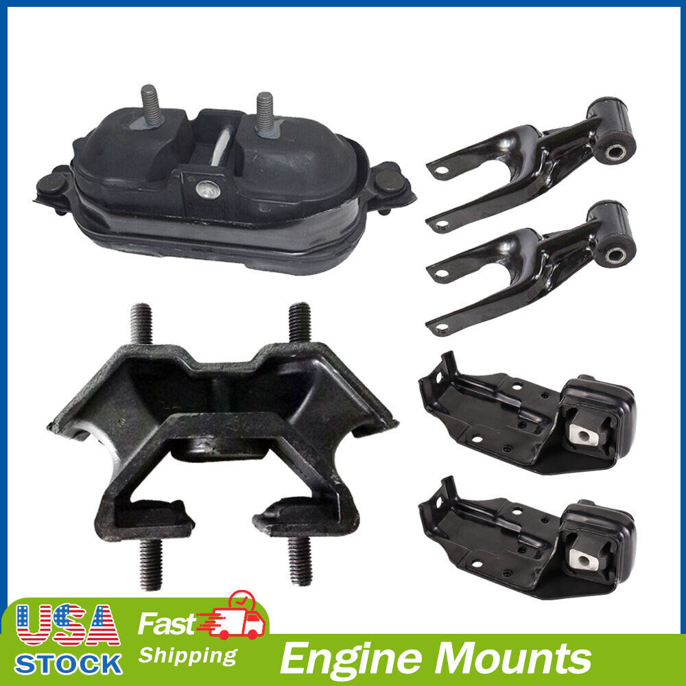 6Pcs Engine Motor&Trans Mount Set For 2000-2005 Chevrolet Impala 3.4L