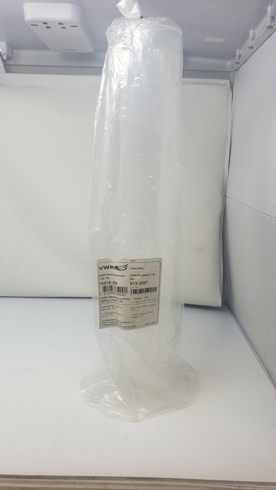 VWR Measuring Cylinder 2000mL Class-B-PP Cat# 76019-258 SEE DESCRIPTION
