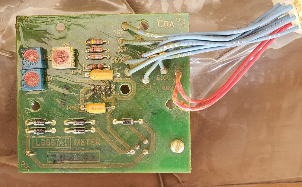 LINCOLN OEM REPLACEMENT METER PC BOARD (OPENED BOX STOCK) L6687-1
