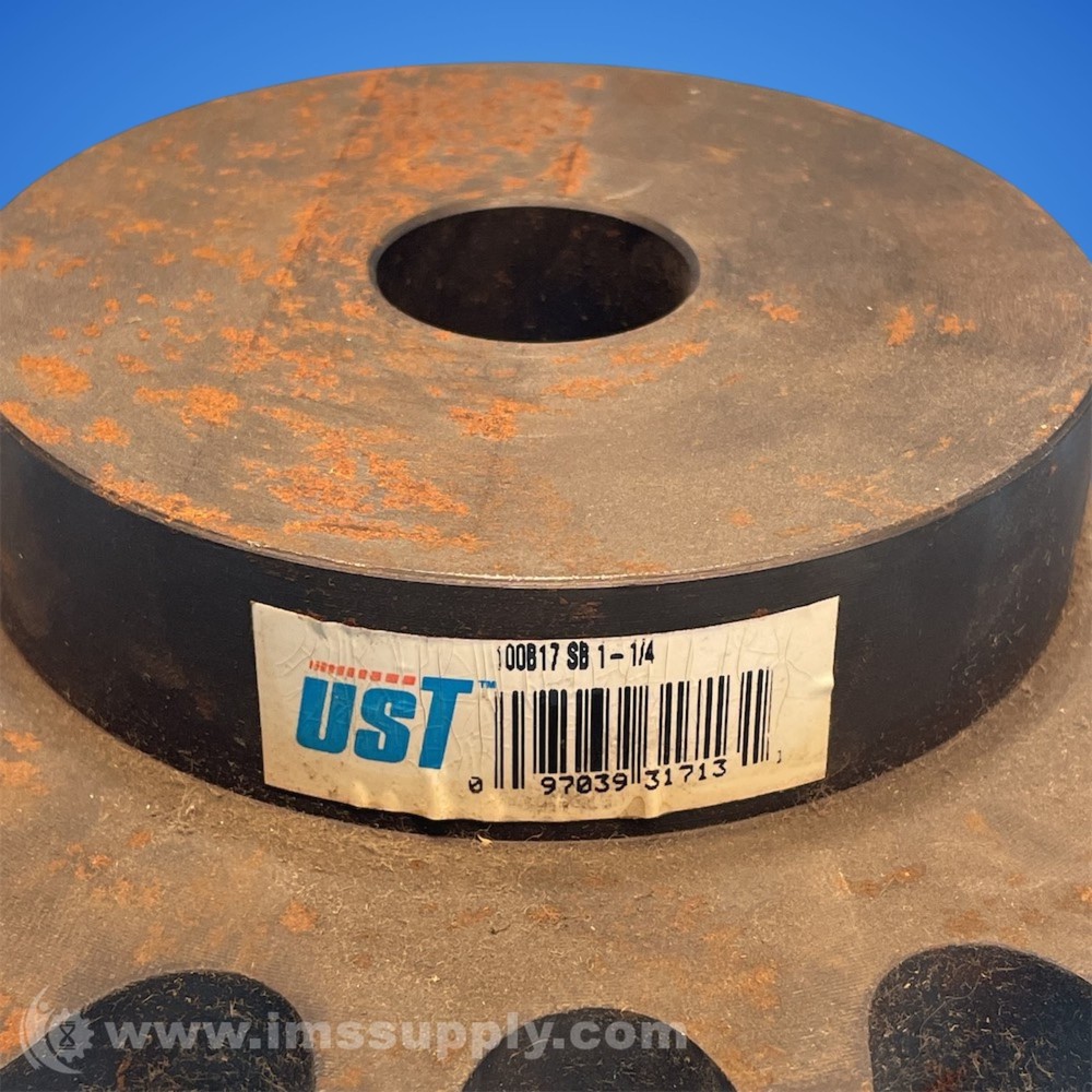 UST 100B17 SB 1-1/4 Plain Bore Sprocket FNIP