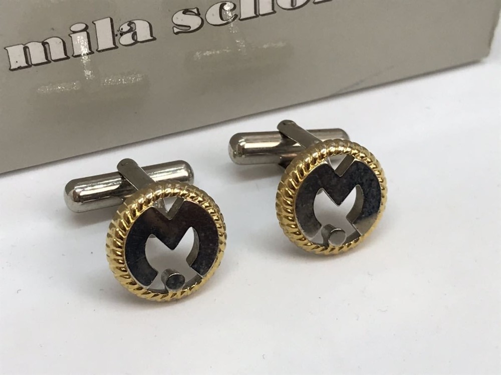 Mirashawn Cutout Logo Cufflinks