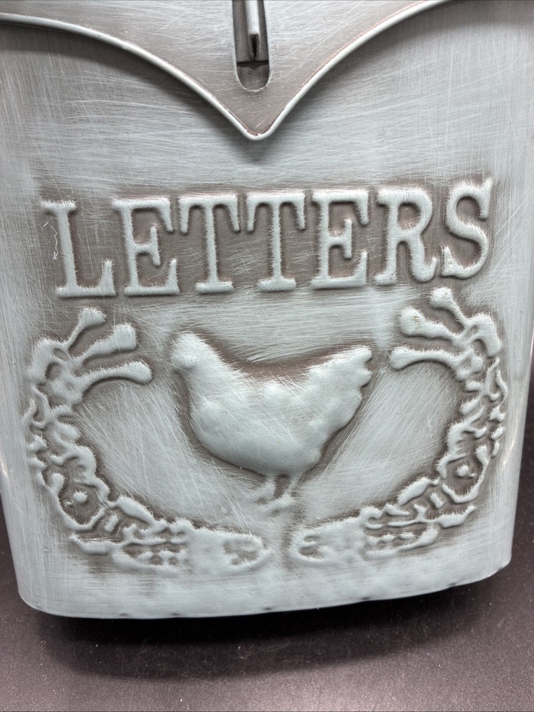 Mailbox Wall Mount Letters Post Box Front Door Decoration only Chicken