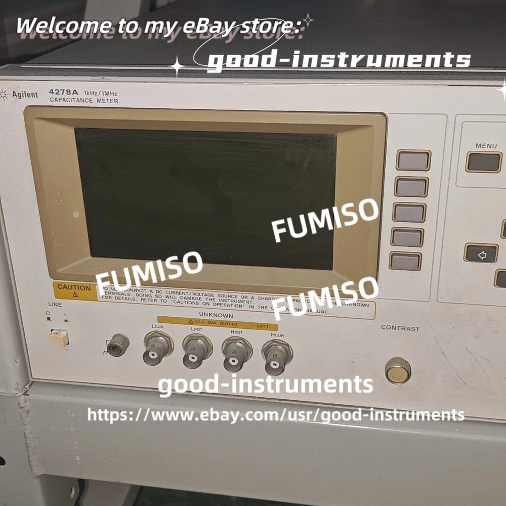 1PCS Agilent 4278A 1KHz/1MHz Capacitance Meter*go