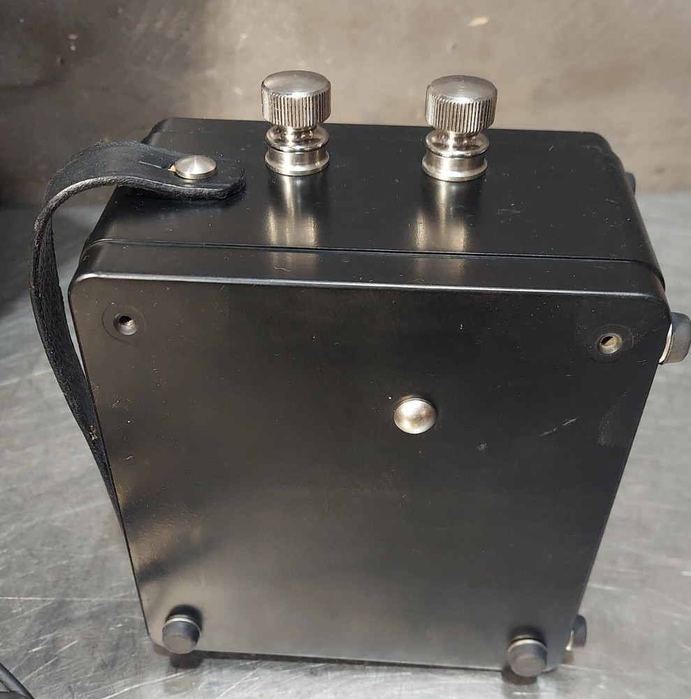Vtg Weston Electrical Instrument AC Voltmeter Zero Corrector Model & Case Our #2