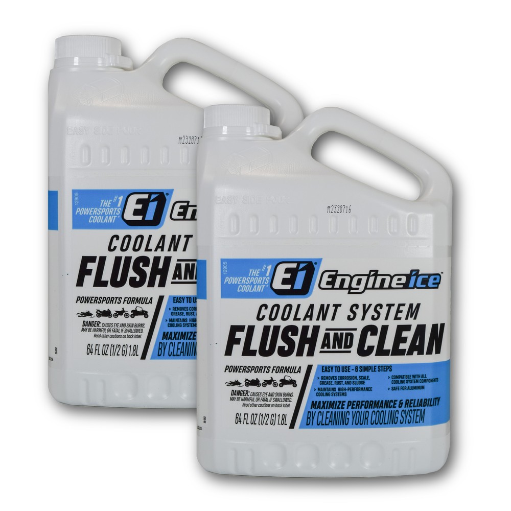 Engine Ice Coolant System Flush and Clean - 0.5 Gallon (2 Pack)