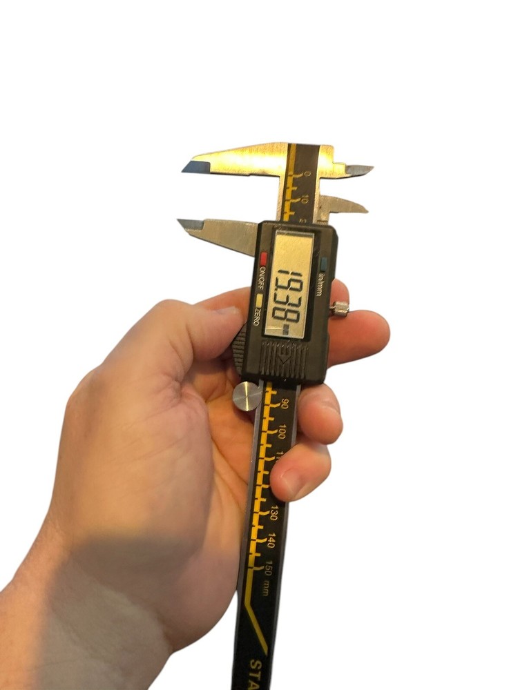 astro pneumatic digital caliper 7520 Tested And Working