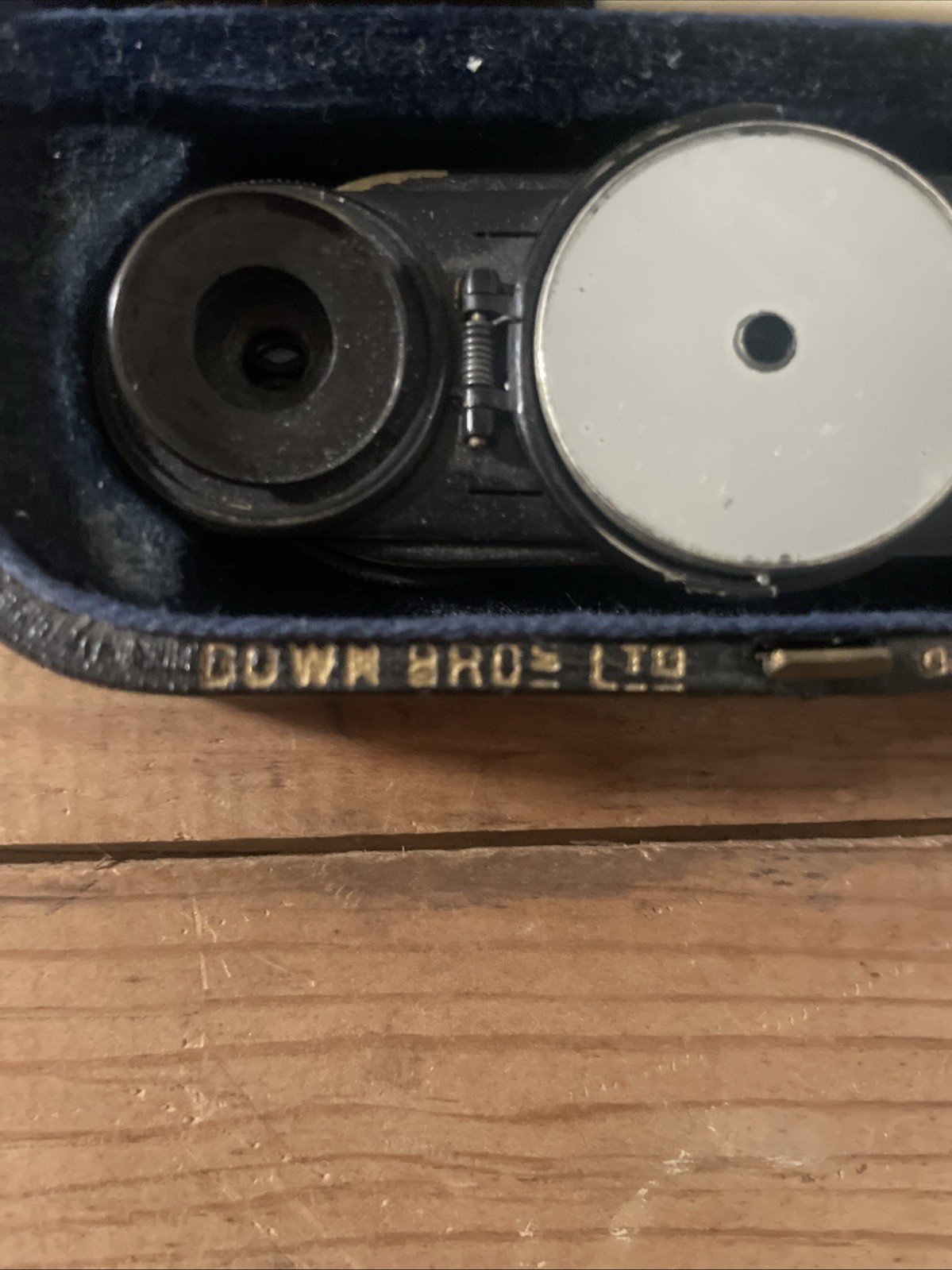 ANTIQUE MORTON’s OPHTHALMOSCOPE DOWN BROS. LONDON UK