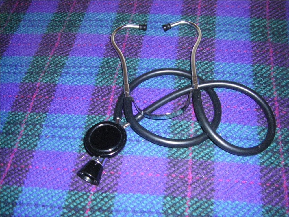 Stethoscope Single Head Black(MIJ)