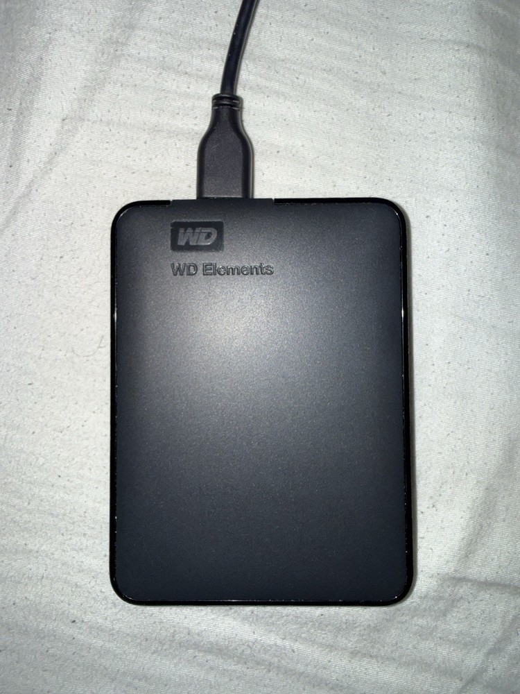 Western Digital Elements 2TB, USB 3.0, 2.5" External Hard Disc Drive - Black...