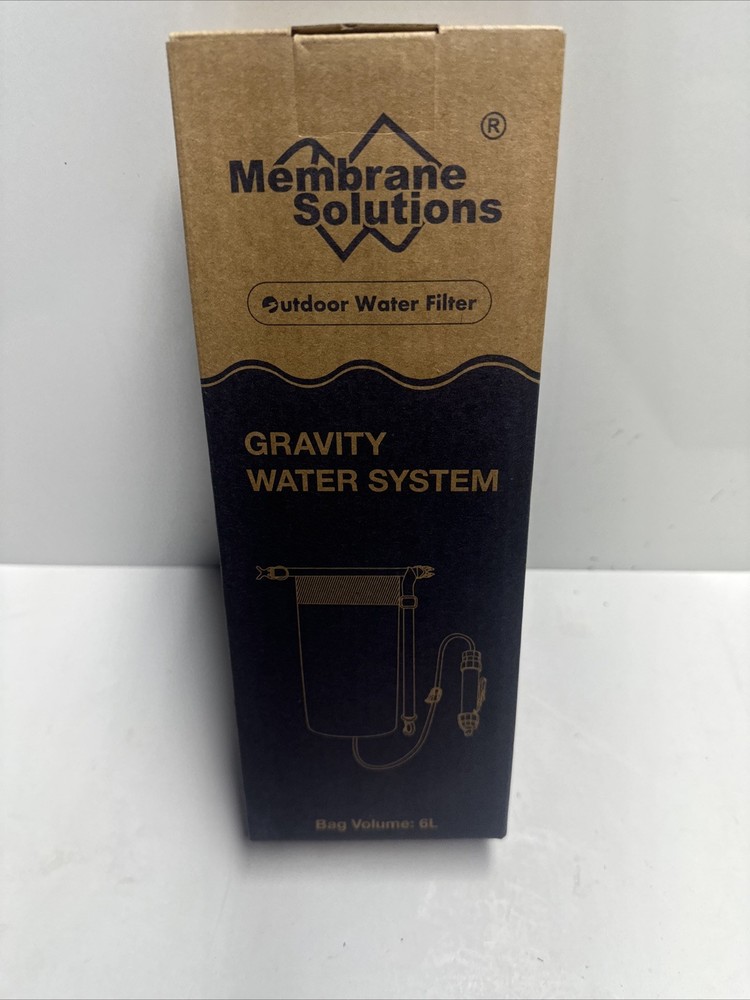 Membrane Solutions Gravity Based Outdoor Water Purifier 6L