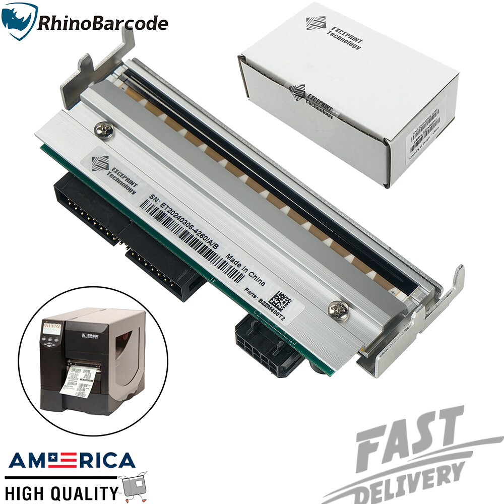 For Zebra Printhead ZM400 Barcode Label Printer 203dpi 79800M Printer