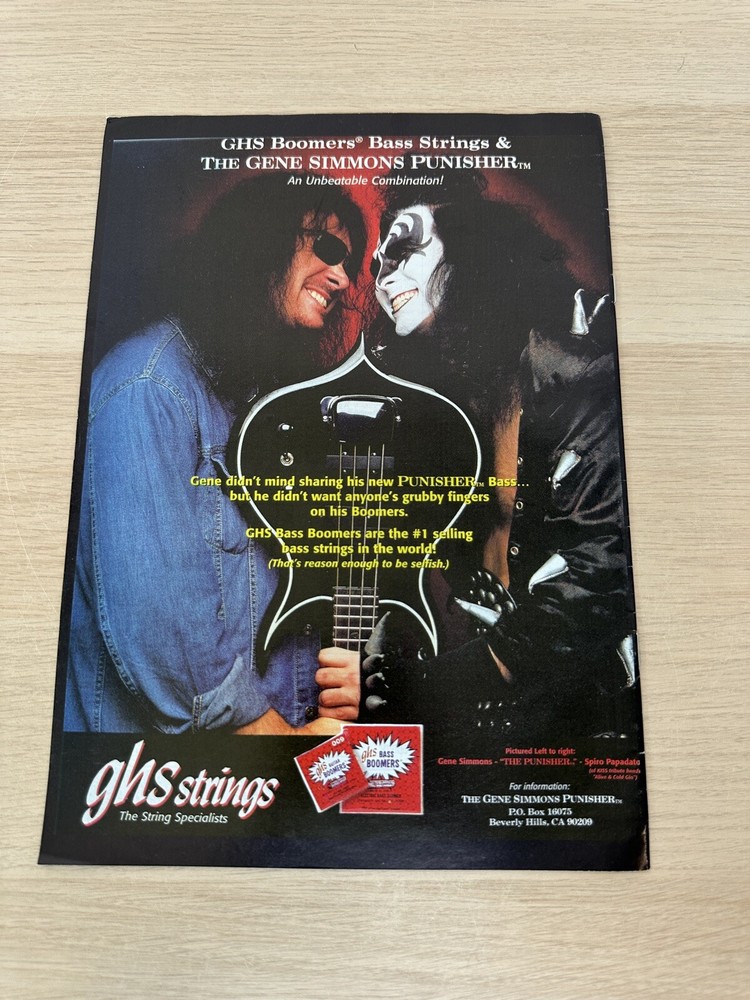 KISS Army International - STRIKE Magazine - July 1996 Issue #39 - Italian Import