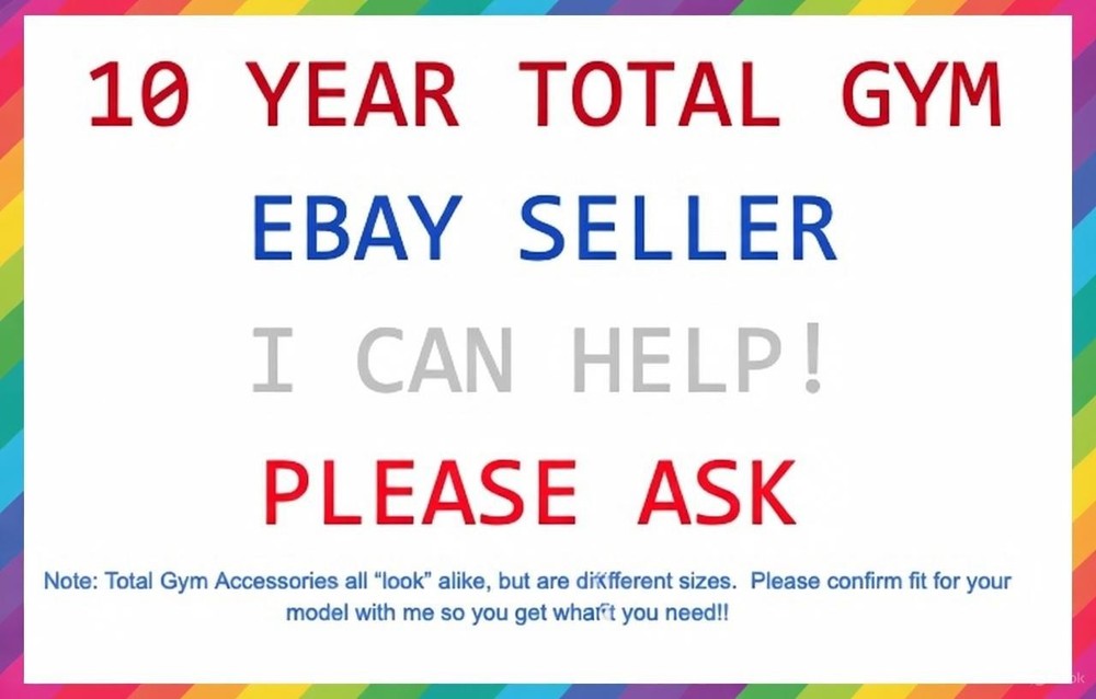 Total Gym 1800 Exercise Flip Chart + Tower Insert Holder