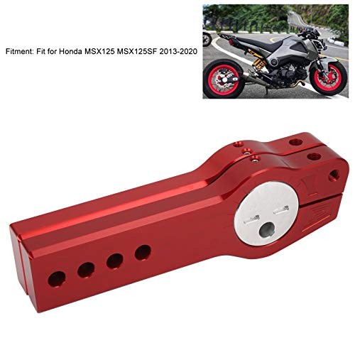 Motorcycle Accessories, Practical Rear Fork Extension Device, Red Sturdy